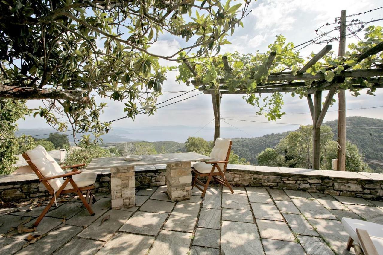 Pelion Belvedere - The Mansion Vyzítsa Dış mekan fotoğraf